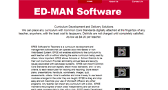 Desktop Screenshot of ed-man.com