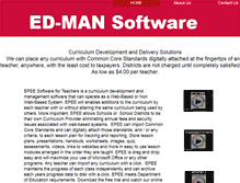 Tablet Screenshot of ed-man.com